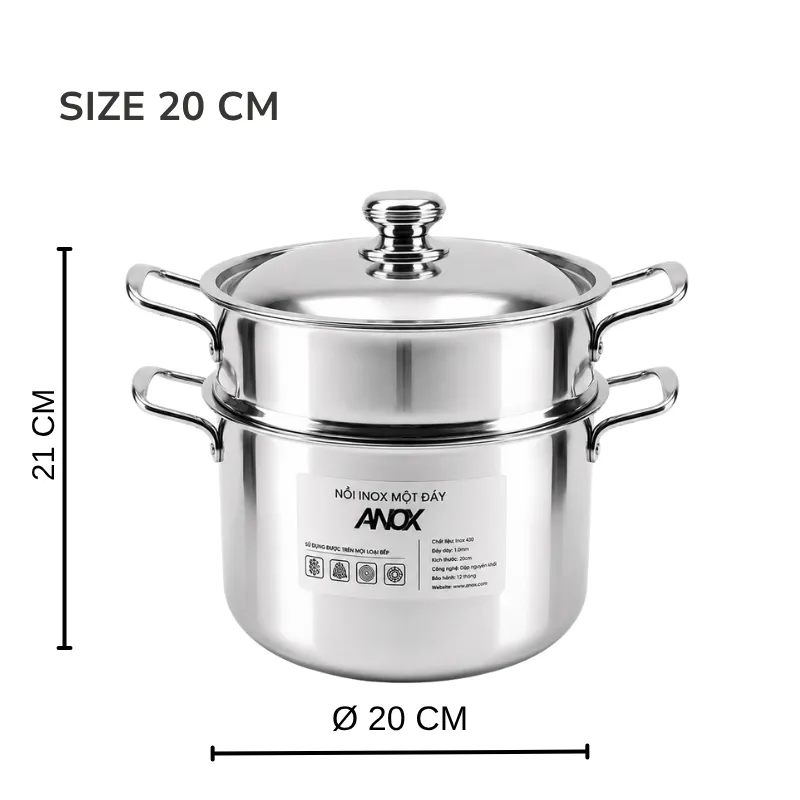[XNIN43020] Xửng nồi (20 cm)