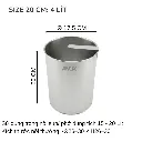 Lòng Trụng Inox 430 ANOX