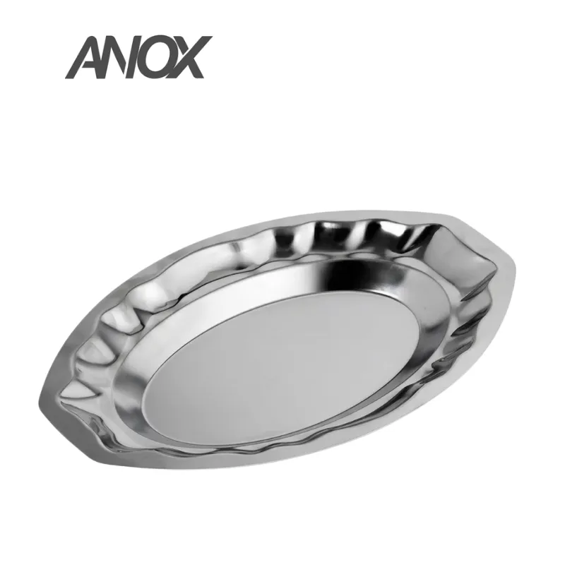 [DXIN43035] Dĩa Inox 430 ANOX Sâu | Hàng Việt Nam (35 cm)