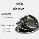 Dĩa Inox 430 ANOX Trơn